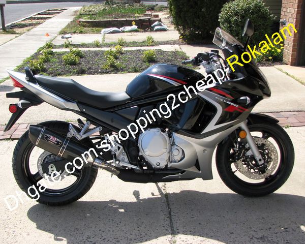 Для Suzuki GSX650F запчастей 2009 2009 2010 2011 2012 2013 GSX 650 F Черное серебро красный мотоцикл