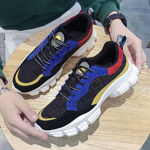 

spring/summer 2020 new casual versatile fashion shoes running sports fashion casual shoes net cloth light men's shoes