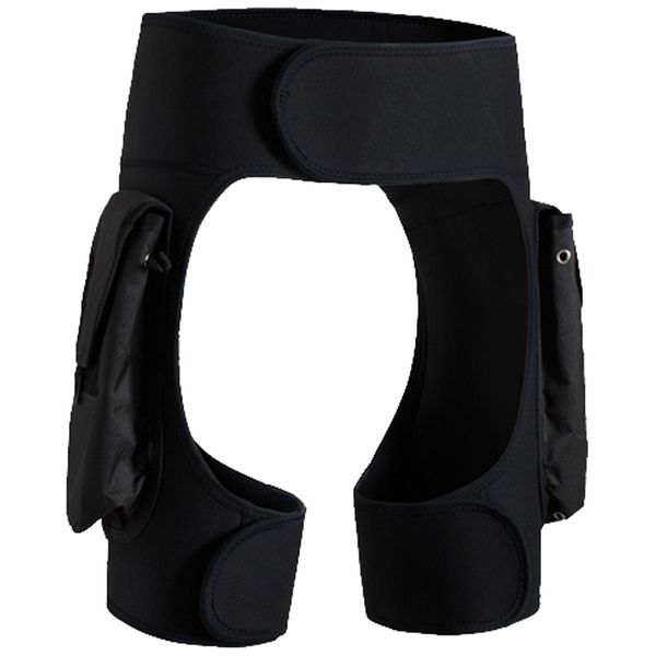 

neoprene technical diving shorts diving shorts with pocket snorkeling swimming beach sunscreen pants(l)