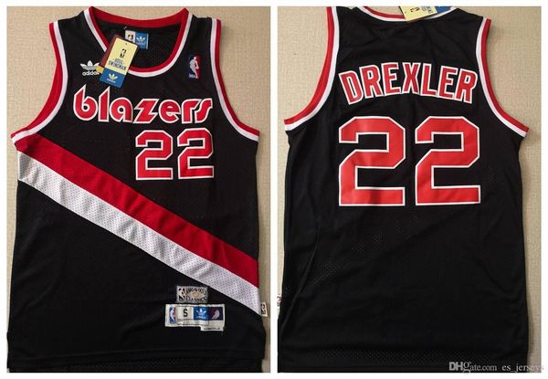 clyde drexler blazers jersey