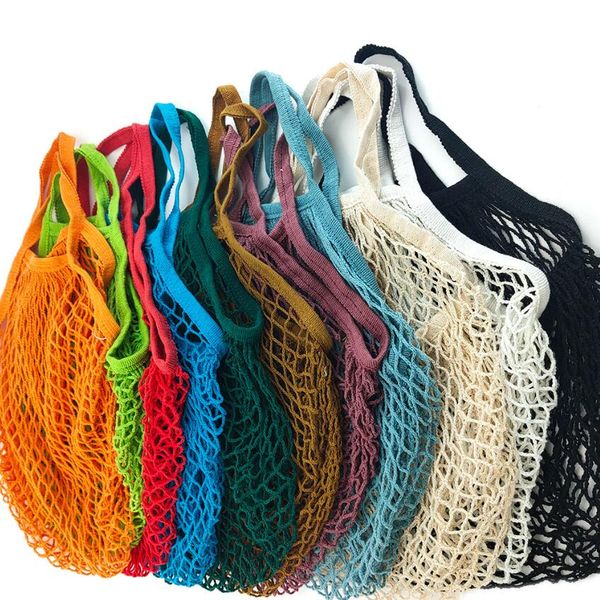 

portable mesh net turtle bag string shopping bag reusable fruit storage handbag totes women shopping mesh bag shopper bags large dhl