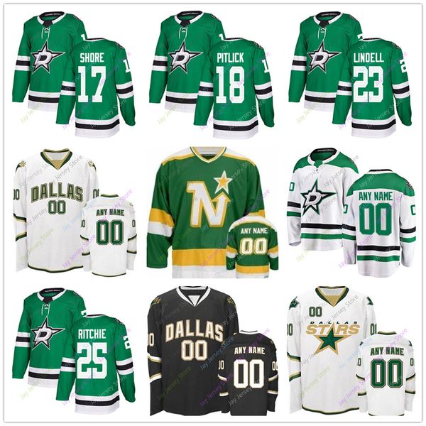 

Jamie Oleksia Andrew Cogliano Devin Shore Tyler Pitlick Esa Lindell Brett Ritchie 21 Ben Lovejoy Jersey Men Women Youth Kid Dallas Stars