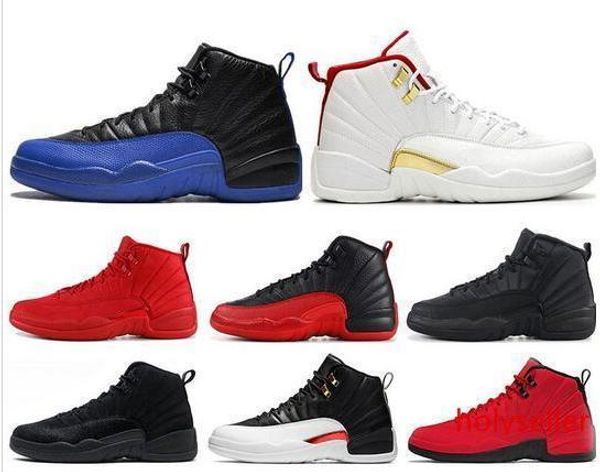 

fiba 12 12s men basketball shoes winter black cny game royal reverse taxi the master unc french blue mens trainers sports sneakers 7-13