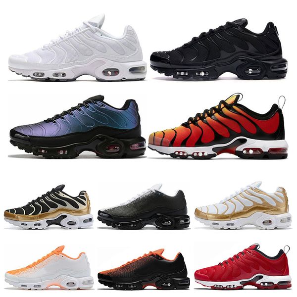 

nike air max plus tnдизайнерские мужчины кроссовки тройной черный белый малиновый volt spray paint яркие мужские кроссовки тренажёры спорт б