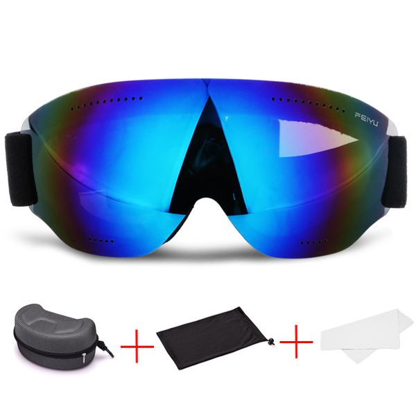 

2019 ski glasses for snowmobile windproof women snow mask snowboard sports men snow goggles winter female skiing eyewear