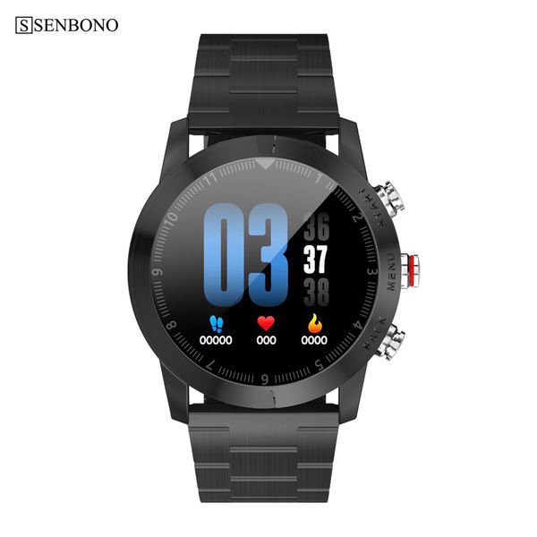 

смарт-часы мужчины ip68 водонепроницаемый часы монитор сердечного ритма фитнес-трекер smartwatch для ios android huawei телефон, Slivery;brown