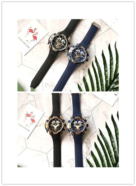

hengbao factory produces men's 4-color multi-functional calendar mechanical watch 316 precision steel sapphire glass mirror original bu, Slivery;brown