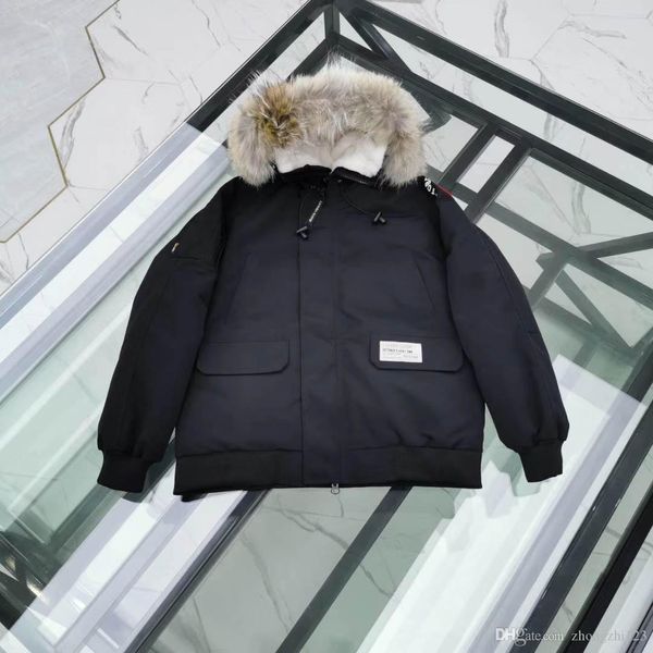 

canada men parka jacket 19fw vintage luxury men designer jacket goose black winter coats brand white down jacket selling