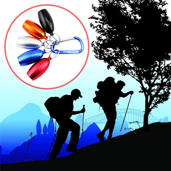 

aluminum alloy waterproof bottle holder case bottle outdoor sports survival case container #2s11fnfn