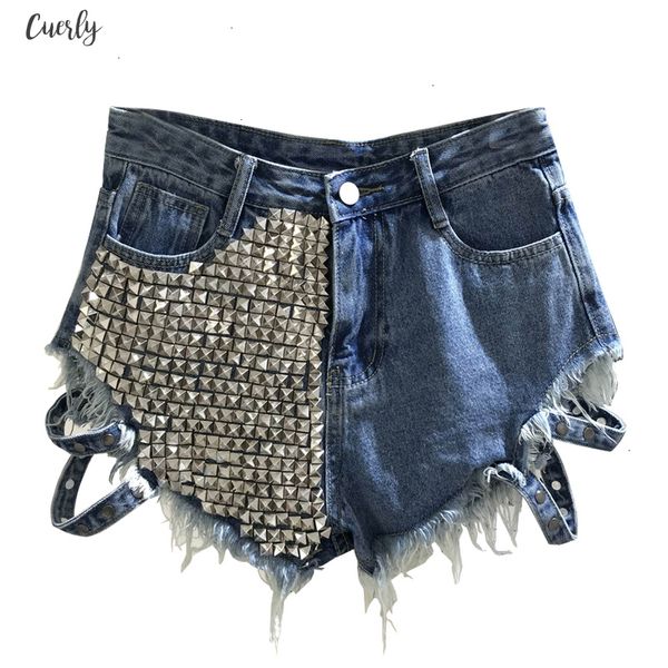 

denim fashion new 2020 summer spring women high waist loose tassel jeans shorts drop shipping good quality, White;black