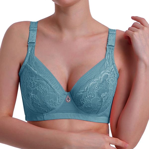 

2020 female brassiere sleep bra without steel ring breathable lingerie women lace bra push up deep v underwears comfort, White;black