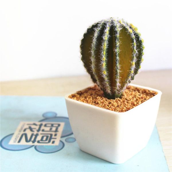 

newartificial succulent cactus ball bonsai fake plant flower for home desk decor