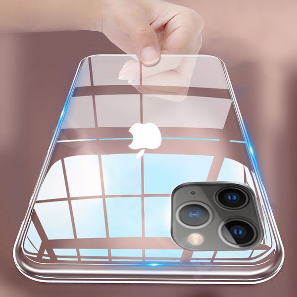 

ultra thin clear silicone phone case for iphone 11 pro max case iphone xr xs max x 7 8 6 6s plus soft tpu transparent back cover