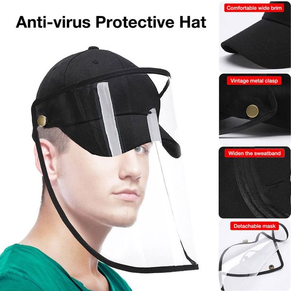 

hat защитная маска для лица рыболова шлем anti-uv face ветрозащитный пыле hat защитный колпачок съемный бейсболка унисекс на складе