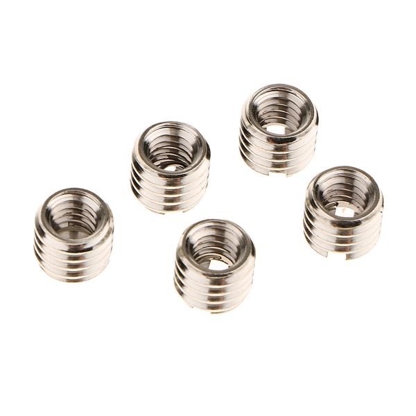 

camera 1/4"-20 to 3/8"-16 reducer bushing convert screw adapter for tripod,monopod, ballhead, stand and video light dslr slr (5 pa