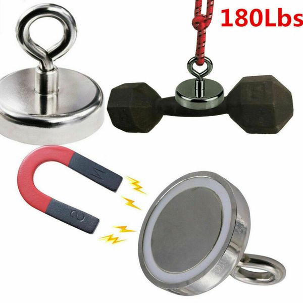 

strong salvage magnet pot fishing magnet deep sea salvage fishing magnetic hook neodymium all size treasure holder