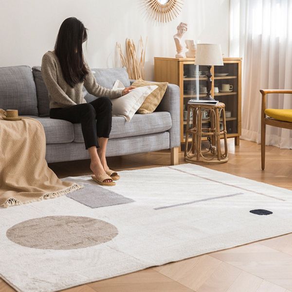 

simple soft shaggy carpet living room nordic bedroom fluffy rug sofa coffee table floor mat kids room crawling rugs and carpets