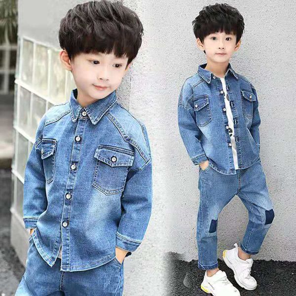 

age for 4 6 8 10 years boys suits blue color children clothes sets jackets outerwear+pants 2pcs kids boys casual clothes outfits, White