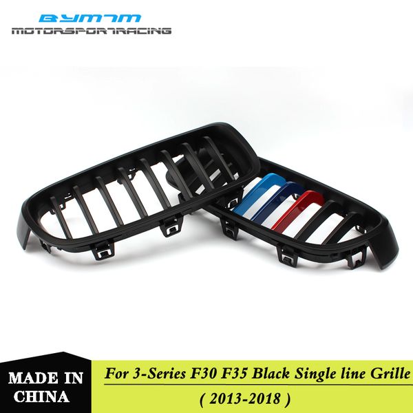 

одна линии abs coloer яркой черная решетка приспособленных для bmw 3-series f30 f35