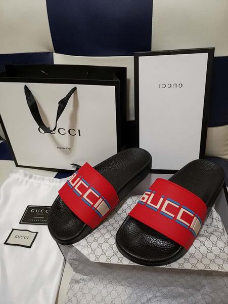 

With box 2018 lide ummer luxury de igner beach indoor flat g andal lipper hou e flip flop with pike andal