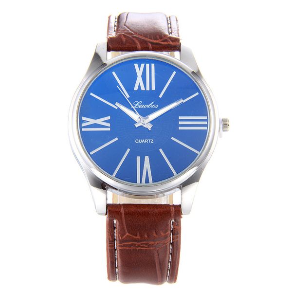 

wrist watch men fashion new wholesale concise man relogio masculino erkek kol saati relojes para reloj hombre montre homme, Slivery;brown