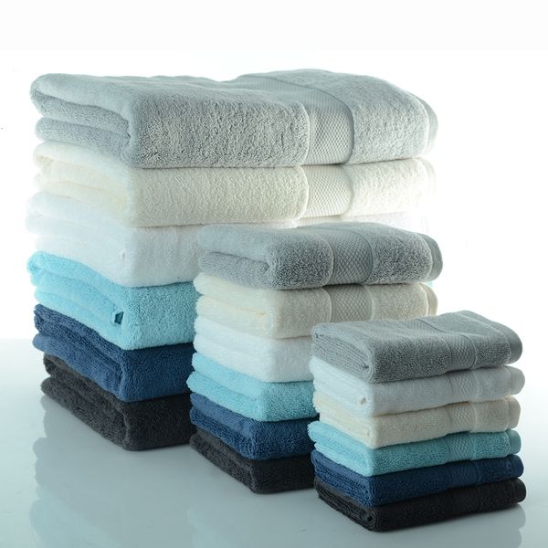 

towels 100% cotton beach bathroom bath 76*152cm 670g thick luxury solid washcloth for soft shower face bath towels for adults