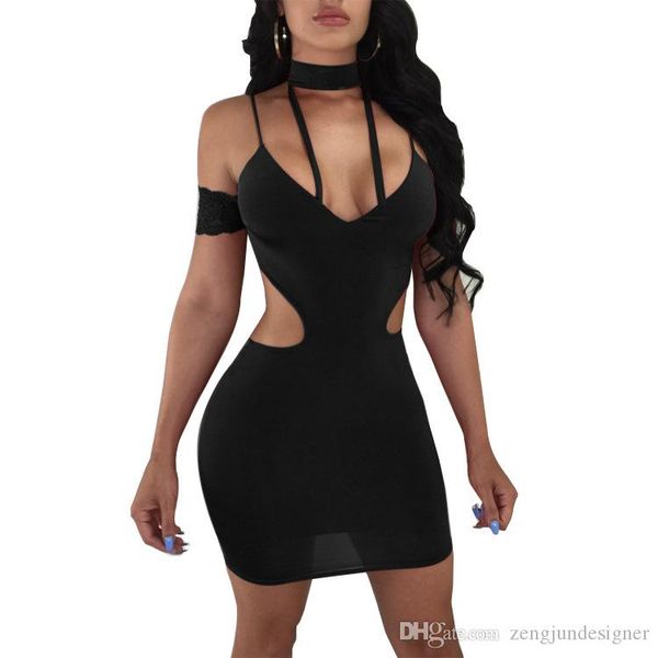 

womens designer dresses fashion v neck backless night club style bodycon dresses designer women summer clothes, Black;gray