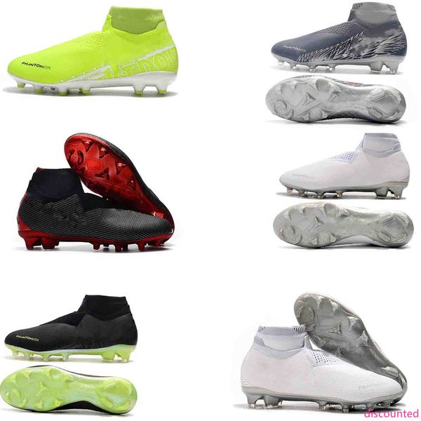 

phantom vsn vision elite df fg victory pack shadow mens high ankle soccer cleats football shoes size us6.5-11