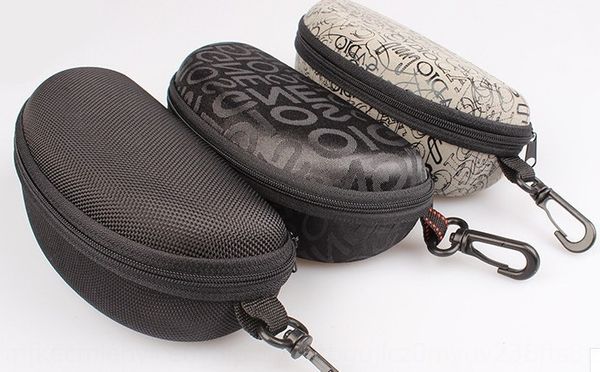 

enlarged thickened with adhesive hook sun glasses case sun glasses case