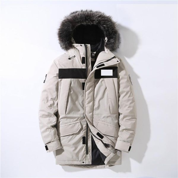 

hummers mens luxury down jackets new casual wild down jackets selling classic puffer jackets trend loose oversized down jacket, Black