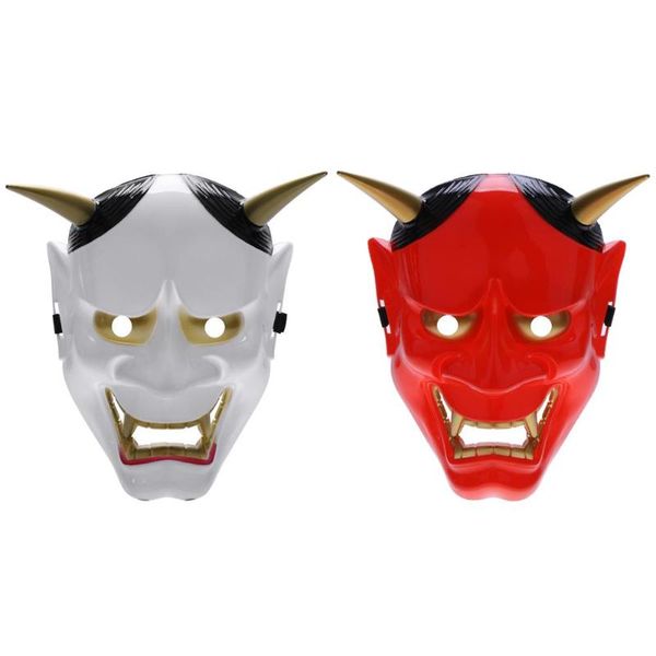 

pvc japanese hannya noh full face mask halloween cosplay horror mask