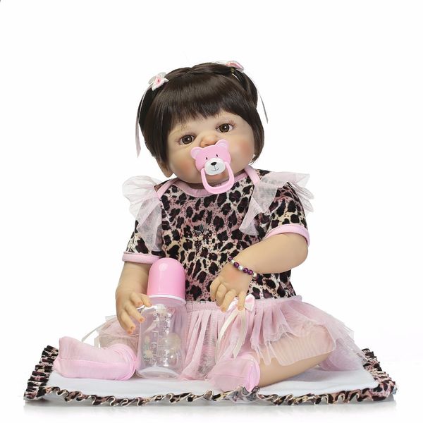 

bebe reborn full silicone vinyl body reborn baby girl dolls soft silicone vinyl real gentle touch new born real baby gift