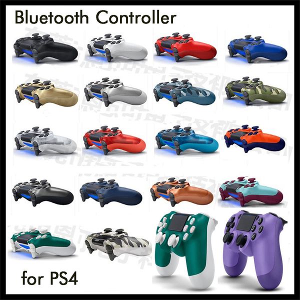 

Bluetooth беспроводной контроллер 20 цветов для PS4 Vibration Joystick Геймпад Video Game Controller для Sony Play Station 4 в розничной коробке