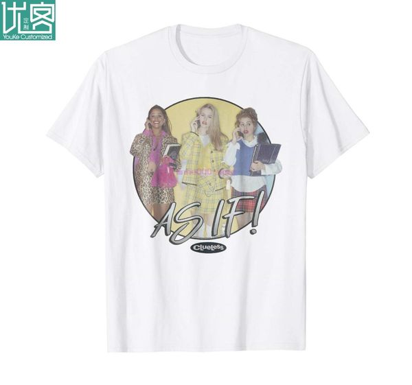 

brand men shirt clueless cher s trio as if cell phone circle graphic t shirt, White;black