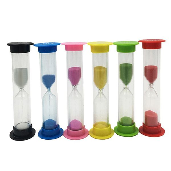 

sand timer - colorful sandglass hourglass sand clock timer 30sec / 1min / 2mins 3mins 5mins 10mins (6pcs