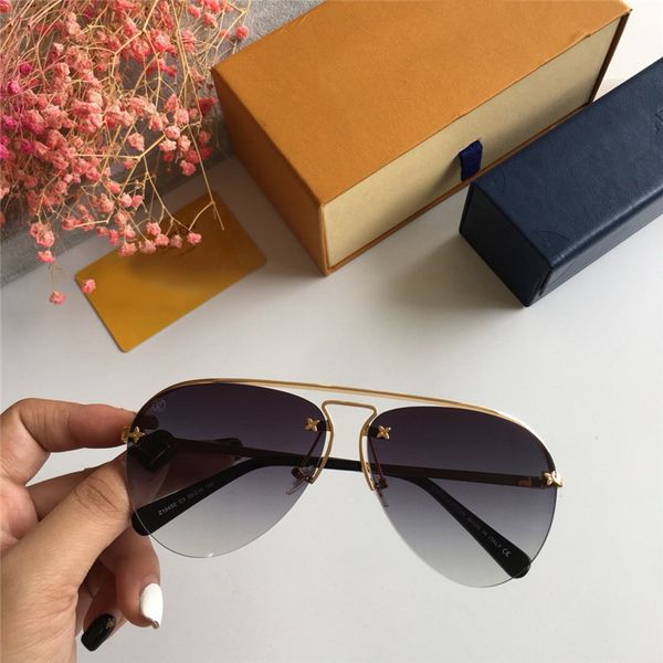 

women man vintage retro round sunglasses gold pink brown shaded oversizded sunglasses new with box numlv181117-8, White;black