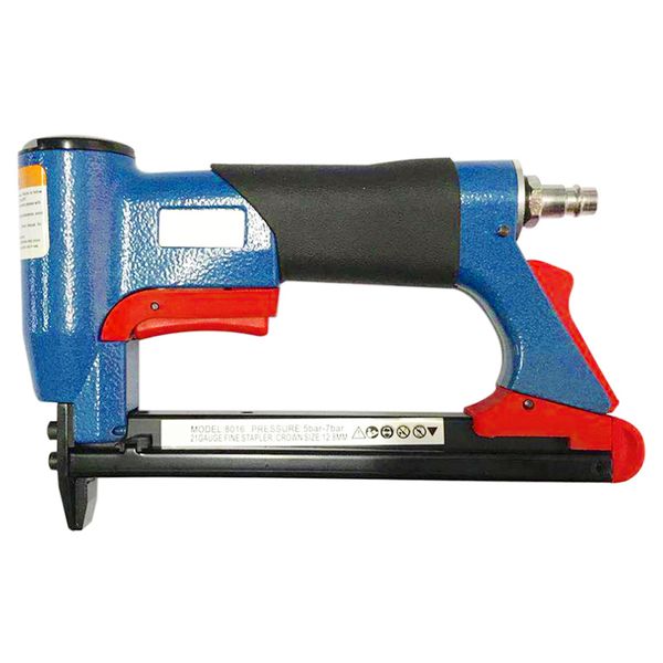 

1/2 inch pneumatic air stapler nailer fine stapler tool for furniture blue nailer tool 4-16mm woodworking pneumatic air power