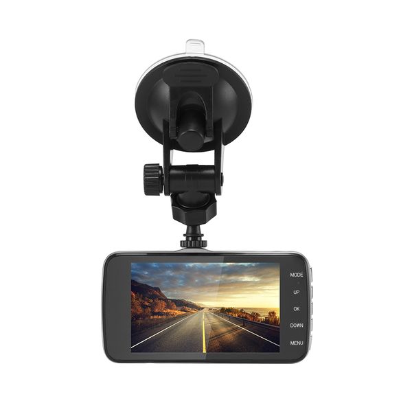 

aozbz dash camera car dvr video recorder camcorder 170 degree wide angle with rear camera 4" dual lens 1080p fhd 1.0mp