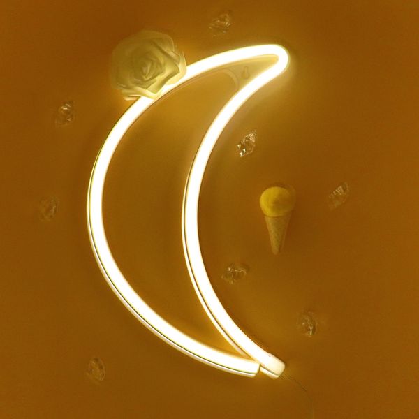 

ПОДАРОК ​​на Рождество Луна / Кактус / Угол LED Неоновый Знак Xmas Партия Свадьба Дет