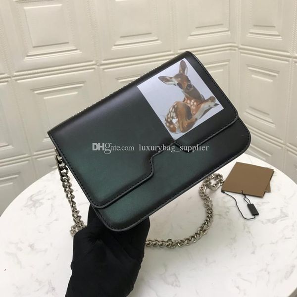 

brand fashion luxury designer bags designer wallet designer bag selling mottled lock decoration varnished leather edge lock chain bag