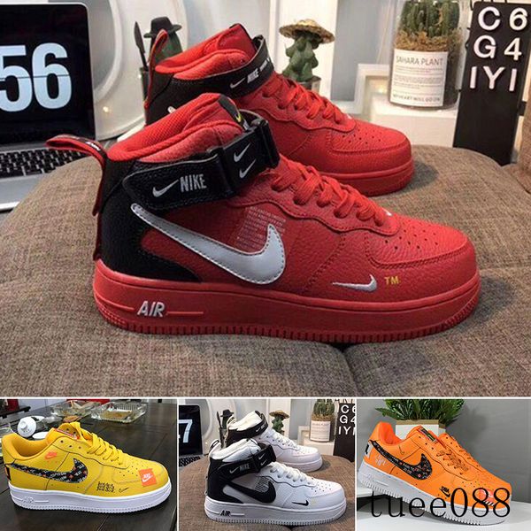 

brand 1 utility classic black white dunk men women casual shoes red one sports skateboarding high low cut wheat trainers off sneakers f-5cq