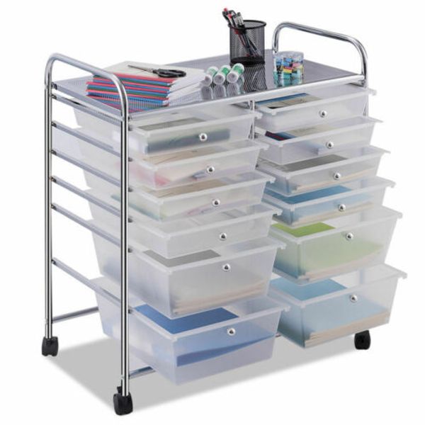 2019 12 Storage Drawer Rolling Cart Scrapbook Paper Studio