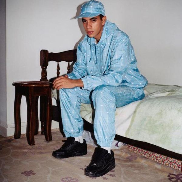 

18ss мода куртки женщин мужчин коробка логотип крокодила совмем светоотражающие сетки нейлона pizex куртка с капюшоном толстовка с капюшоном, Black;brown