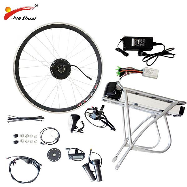 

easy diy electric bike kit with battery electric bicycle kit 20, Silver;blue