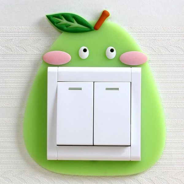 

switch protection cover switch stickers wall stickers protective cover creative bedroom wall lamp luminous switch stickers