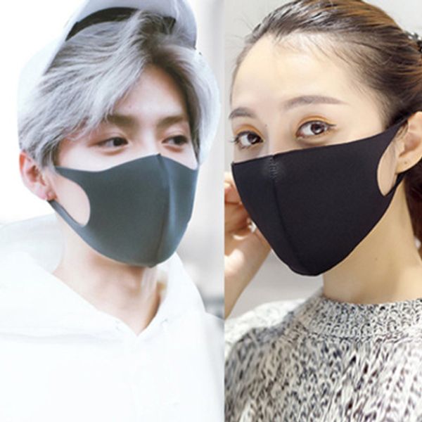

face mask anti dust flu virus smoke gas mouth cover pm2.5 respirator dustproof anti-bacterial washable reusable tools 2019 new in stock