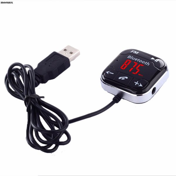 

mosunx car kit wireless bluetooth fm transmitter mp3 player usb sd lcd remote handsdrop shipping