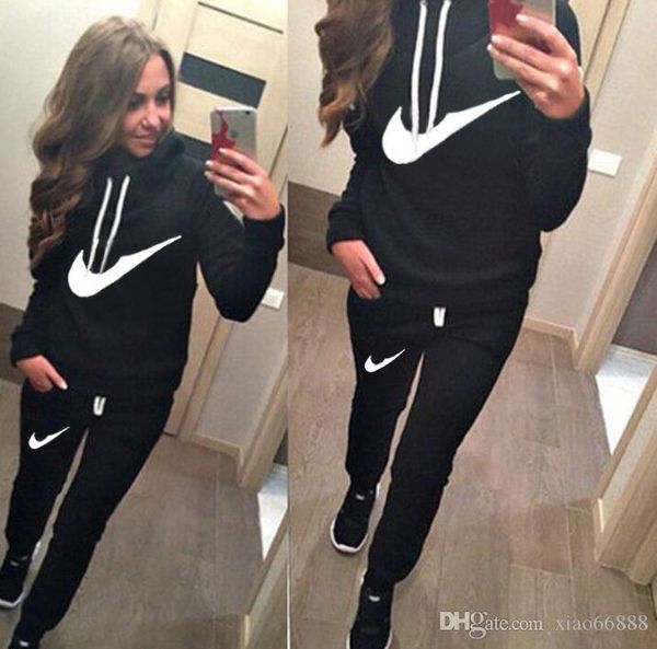 

women pink letter print sweatsuit plus size +skinny pants sweat suits two piece suptracksuit casual 2 piece set s-xxxl, Gray