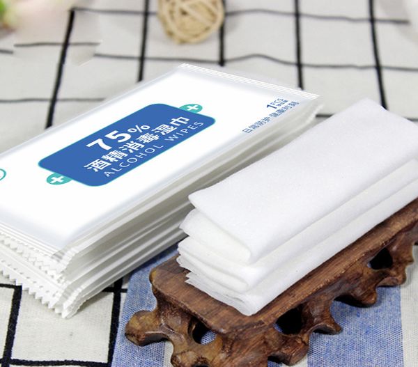 

disposable 75% alcohol wipes disinfection sterilization cleaning wipes paper towel pad household disinfection wipes kitchen phone dhl
