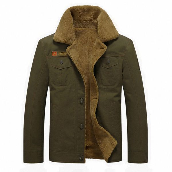 

winter jacket mens fleece warm jackets male fur collar coats male bomber jacket tactical jaqueta masculina, Black;brown